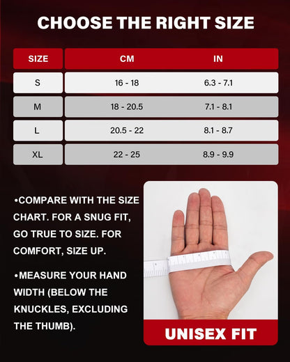 Workout Gloves for Men and Women, Weight Lifting Gloves with Excellent Grip, Lightweight Gym Gloves for Weightlifting, Cycling, Exercise, Crosstraining, Pull Ups, Fitness, Climbing and Rowing